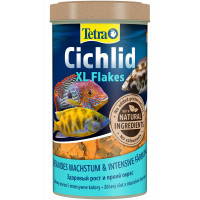 Корм Tetra Cichlid XL Flakes 500мл, хлопья для крупных цихлид