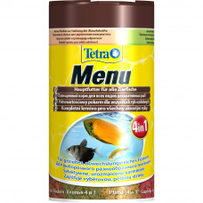 Tetra Menu корм из 4-х разных видов хлопьев 100 ml (25 г)