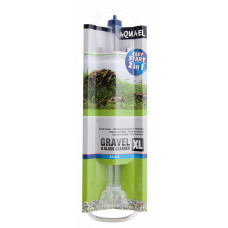 Грунтоочиститель для аквариума AQUAEL GRAVEL & GLASS CLEANER ХL (66.5 см) со скребком