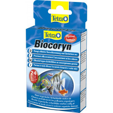 Tetra Biocoryn 12 капсул, для очистки аквариума от биологических загрязнений