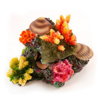 EXOPRIMA Декорация для аквариума "Жемчужина океана", 20х12.5х13.5см