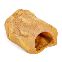 EXOPRIMA Укрытие для рептилий "Cozy Cave", бежевое, 17.5х11х5.5см