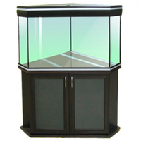 угловые аквариумы